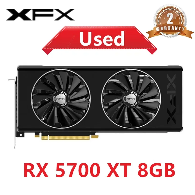 XFX RX 5700XT RX5700 XT 8 Go,  - Rx 5700 Xt 8Gb Video Card avis et prix